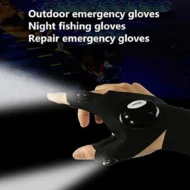 LED Waterproof Flashlight Running Gloves - Image 8